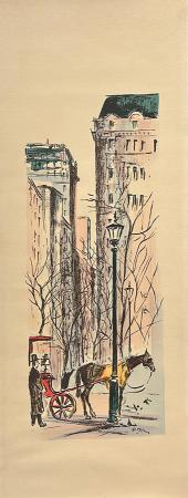Art work by Rodolfo Marma New York  - watercolor paper 